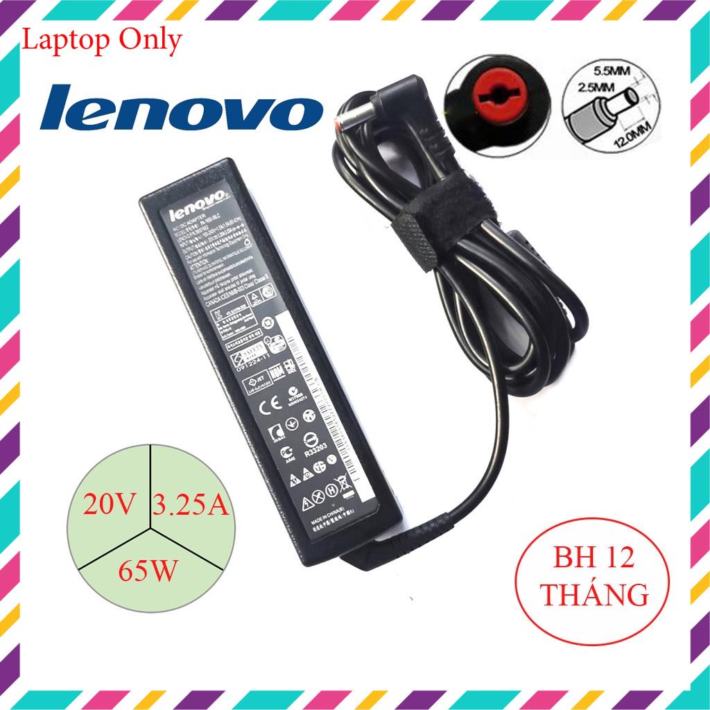 Sac laptop Lenovo Zin  20V - 3.25A - 65W chính hãng chân thường