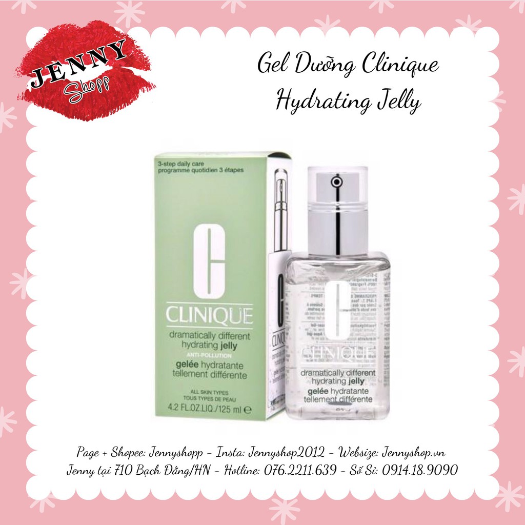 GEL DƯỠNG DẠNG THẠCH CLINIQUE ID DRAMATICALLY DIFFERENT MOISTURIZING JELLY 125ML