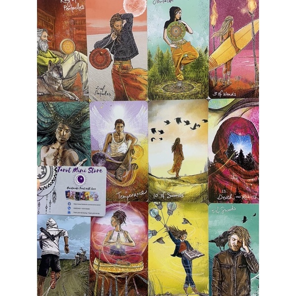 Bộ Bài The Light Seer’s Tarot Màu In Chất Lượng