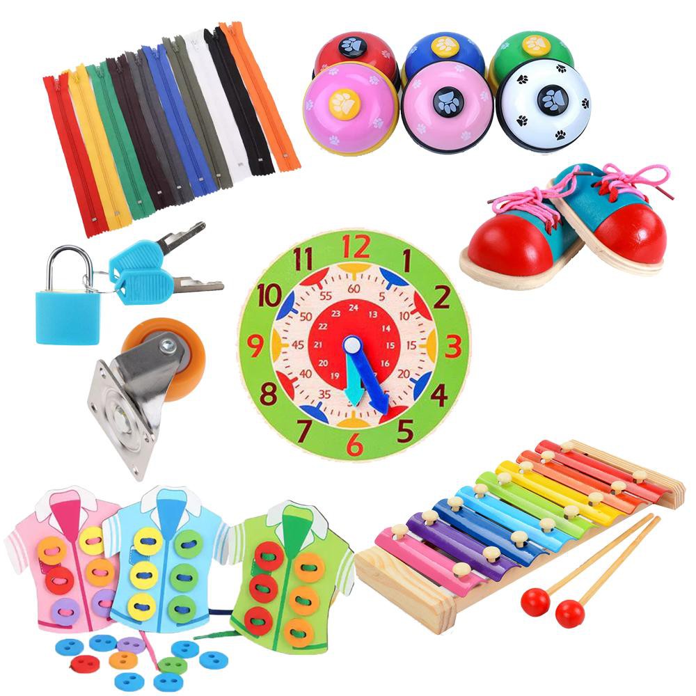 Phụ Kiện Làm Bảng Bận Rộn BusyBoard Benrikids Made In Việt Nam