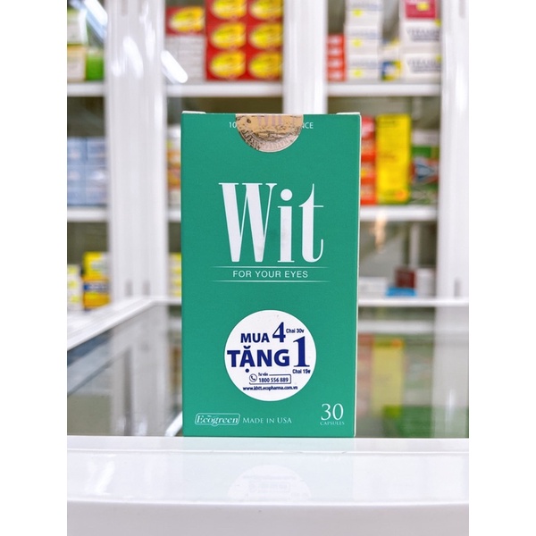✅ WIT - Bảo vệ mắt trước ánh sáng xanh, giúp cho mắt sáng khoẻ