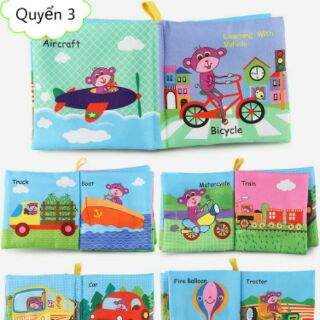 Sách vải MS04 (4 quyển)