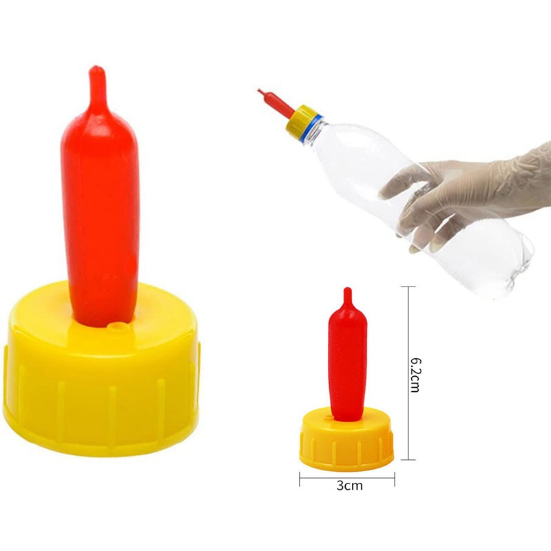 Bộ 20 núm ti giả hình cừu dê/ cừu dễ thương tiện dụng cho thú cưng