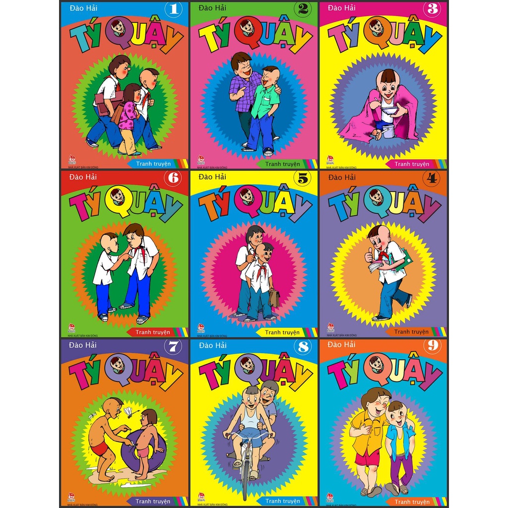 Sách - Combo Tý Quậy - 7 quyển