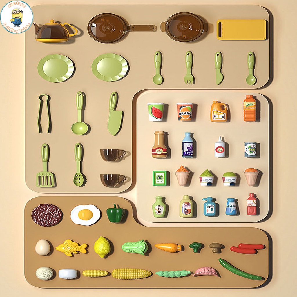 Bộ Đồ Chơi Nhà Bếp Nấu Ăn Dành Cho Bé Gái Bếp Nấu Ăn Và Lò Vi Sóng Cooking Toys Có Hiệu Ứng Hơi Nước Thật Và Âm Nhạc