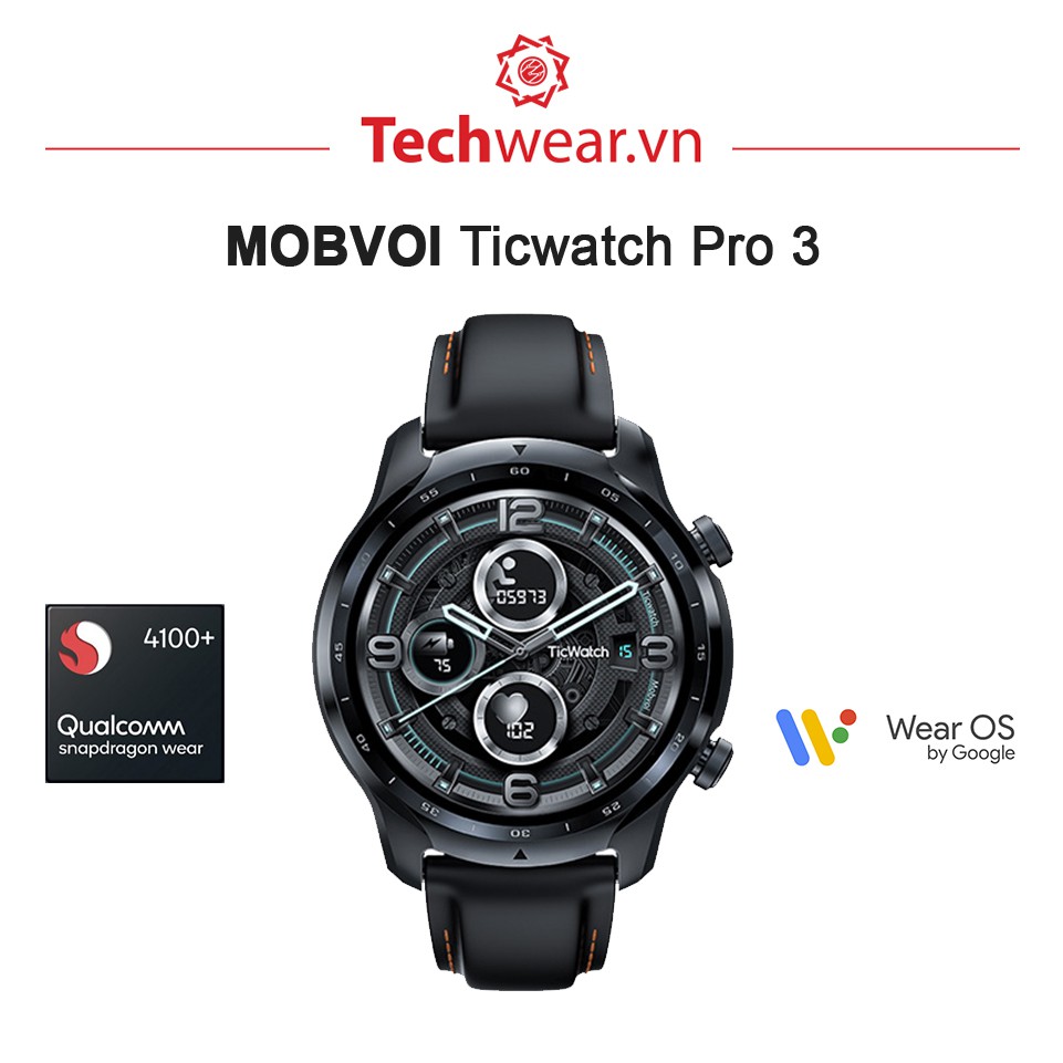 Đồng hồ thông minh Ticwatch Pro 3 - BH 12 tháng - Quốc tế