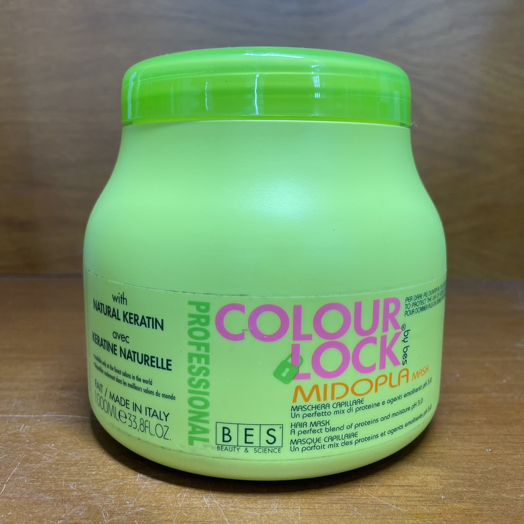 Mặt nạ Tóc Khóa Màu Chuyên Nghiệp Bes Lock Colour Midopla Mask 1000ml