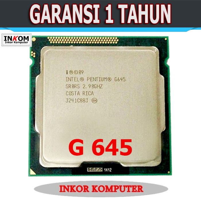 Bộ Xử Lý G645 Cho Ổ Cắm Lga 1155