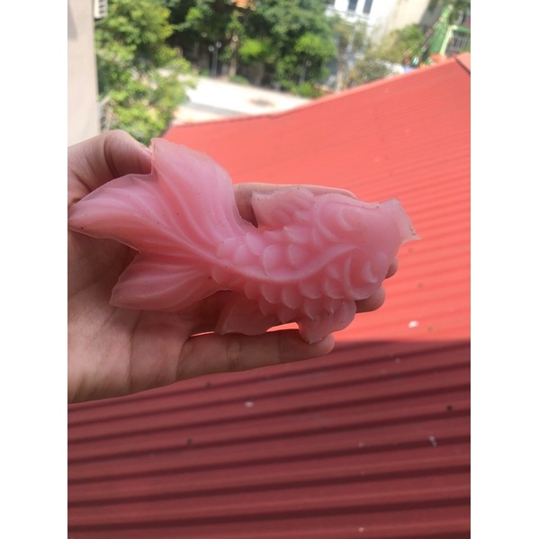 khuôn silicon cá vàng to