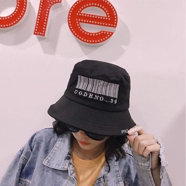 Nón bucket,Nón tai bèo,Mũ vành Mã Vạch thời trang
