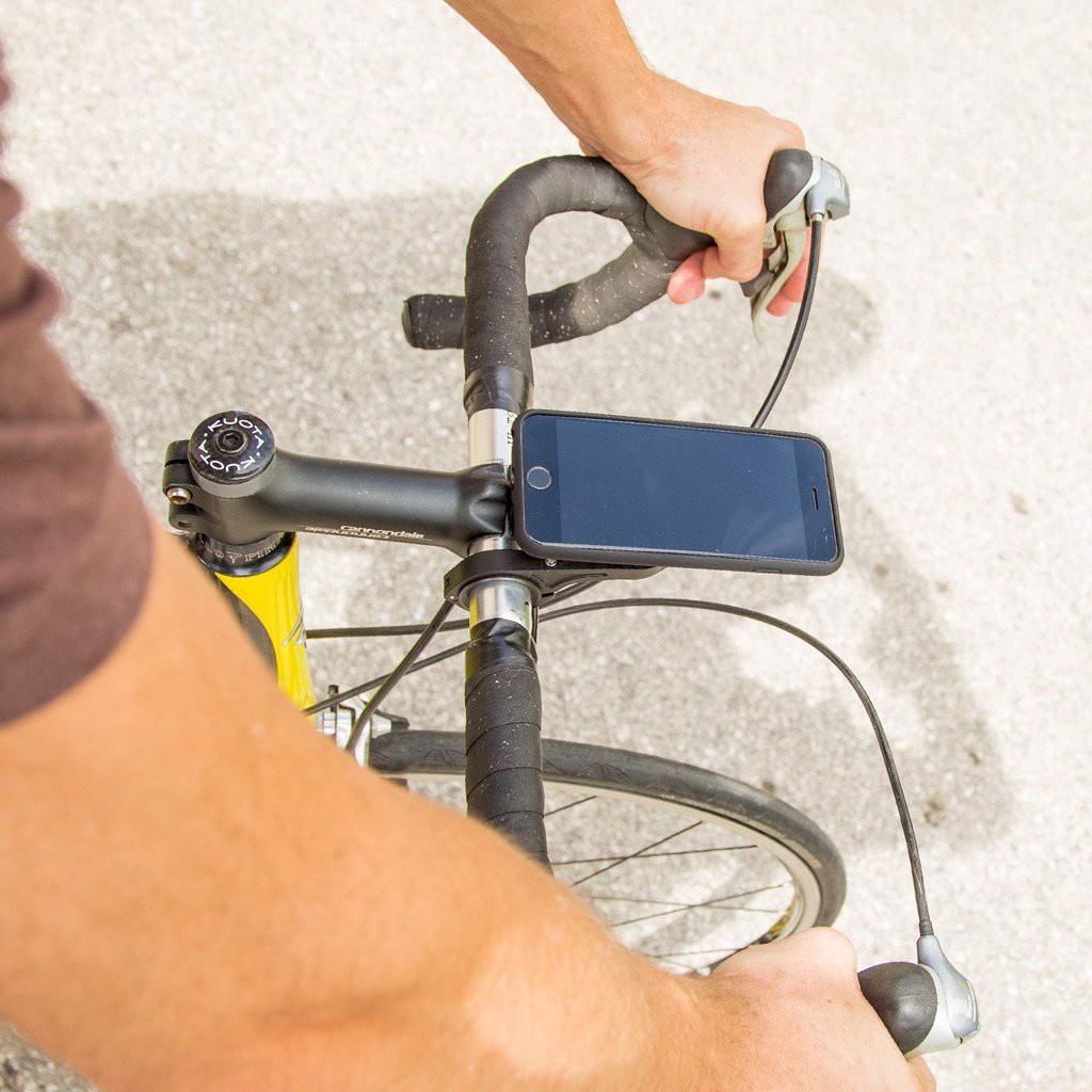 Ngàm Gắn Xe Đạp SP Connect Handlebar Giúp Cố Định Điện Thoại Chống Sốc Tùy Chỉnh Hướng Dọc Ngang - Hàng chính hãng