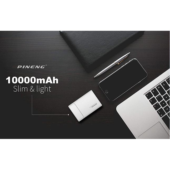 [ HÀNG ĐẢM BẢO CHẤT LƯỢNG ] - [ PIN XỊN ] - Pin Sạc Dự Phòng Pineng 985 10.000mah, Sạc Được Nhiều Lần