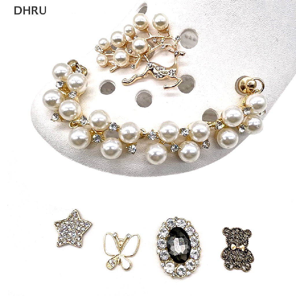 Dh Phụ Kiện Trang Trí Giày Đính Đá Lấp Lánh Quà Tặng Cho Bạn Gái br