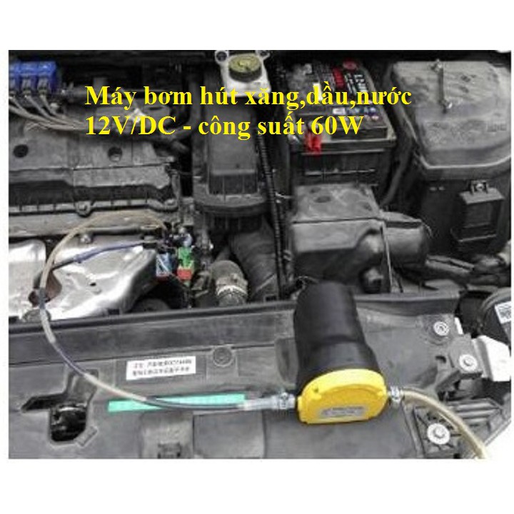 máy bơm hút dầu - máy bơm nước 12V