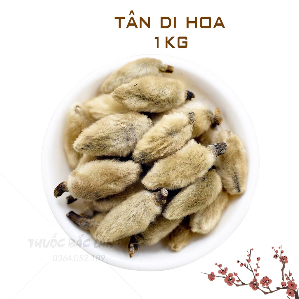 Tân di hoa khô 1kg (Ngừa xoang mũi, nghẹt mũi)
