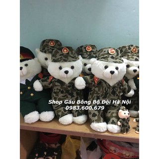 Gấu Bông Bộ Đội Đặc Công 45cm