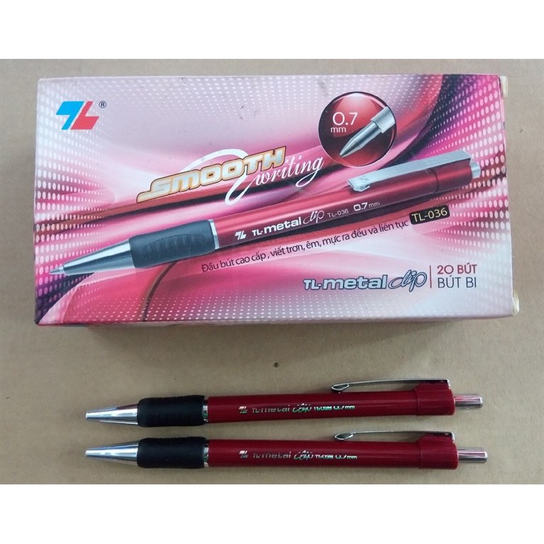 Bút bi Thiên Long TL036 - 3 màu