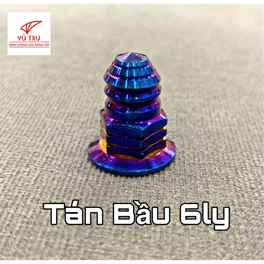 Tán đùm bầu 6ly titan