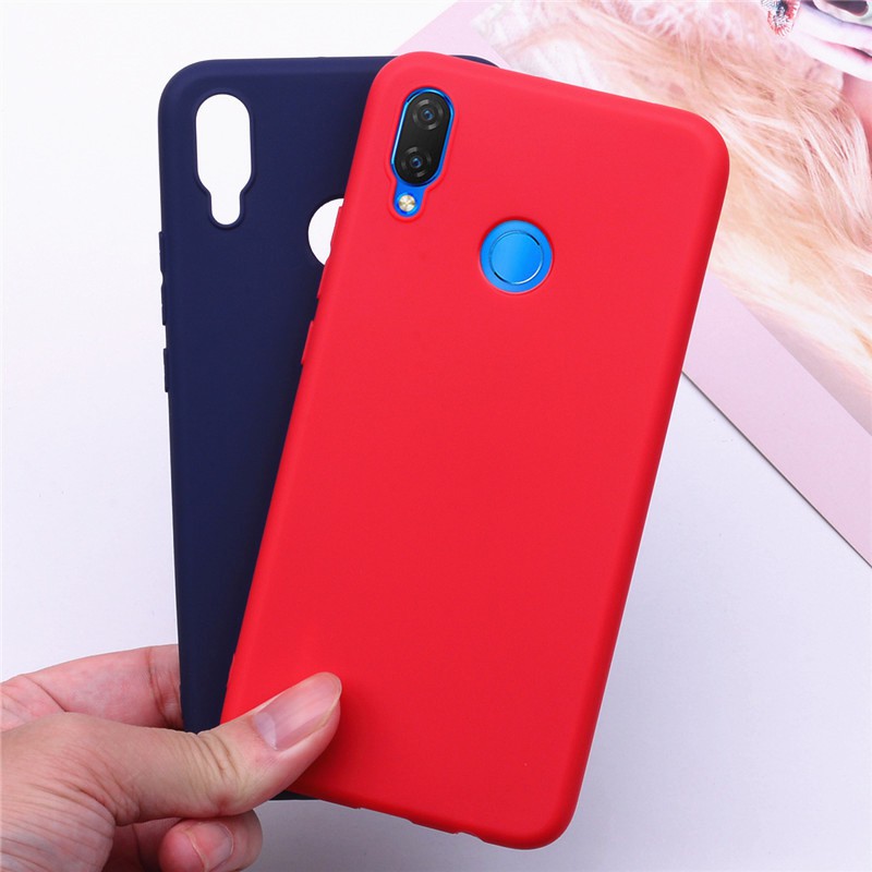 Ốp điện thoại TPU silicone cho Huawei P20 P20 pro Nova 2i 3i 2lite Honor 8X