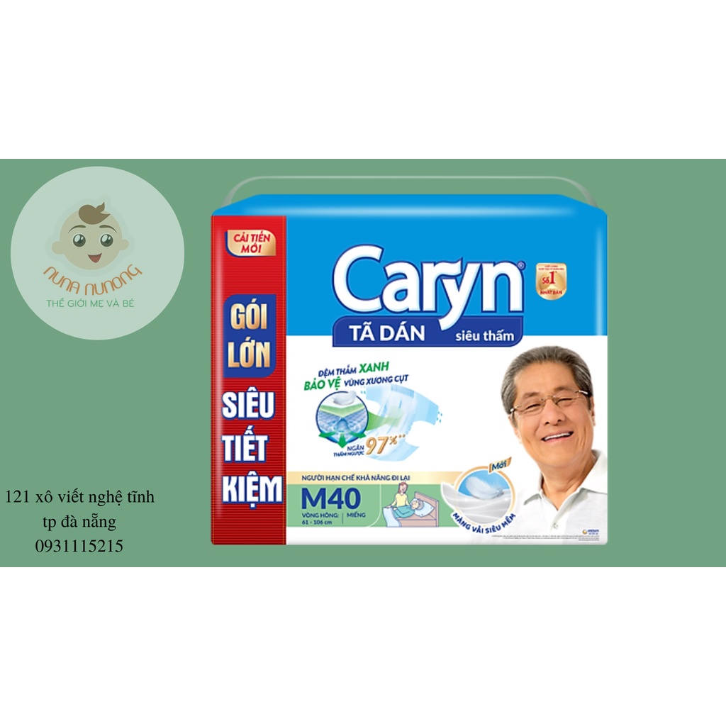 tã dán caryn m40