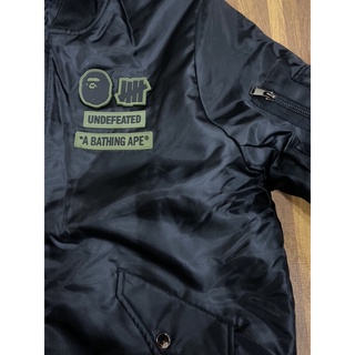 Áo bomber Bape Underfeated