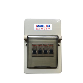 Hộp Cầu Dao  tép trắng chân sắt 2P&3P&4P