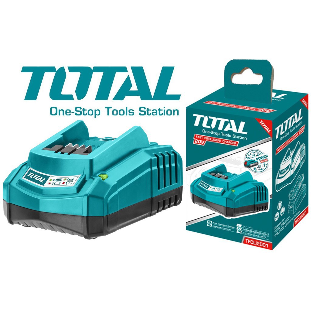 Bộ Sạc pin 20v Total TFCLI2001