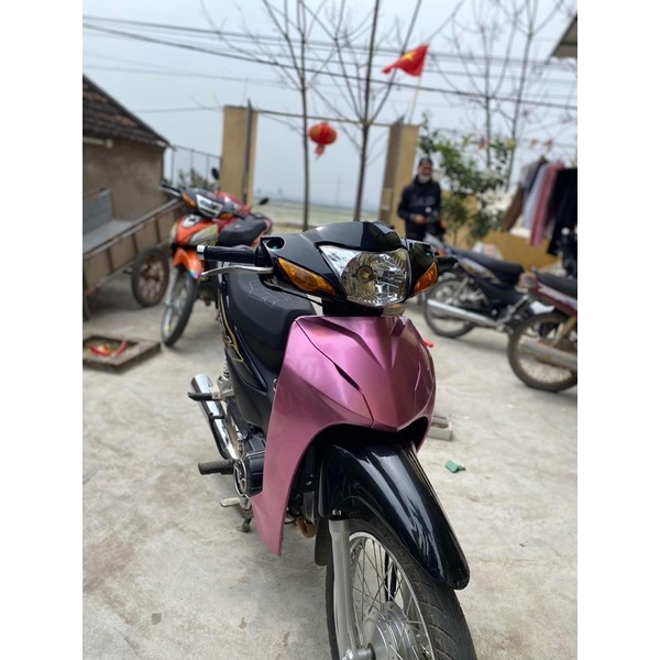 Decal Kendy Màu Hồng Giấy 3 Lớp Cán Sơn