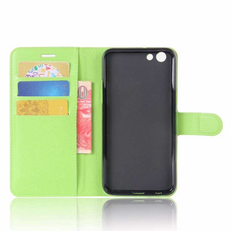 Bao da điện thoại có đế đỡ gấp và ngăn để thẻ cho Oppo A83 Case | BigBuy360 - bigbuy360.vn