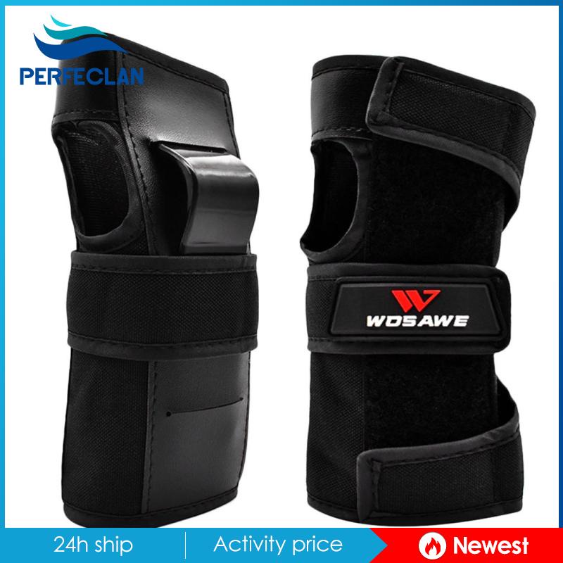 [Perfeclan] Đệm Bảo Vệ Cổ Tay Khi Trượt Ván Màu Đen Dành Cho Bé Trai Và Bé Gái