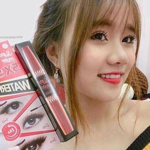 0089 MASCARA NỐI MI 2 ĐẦU SUPER MODEL 5X LONG DEEP BLACK