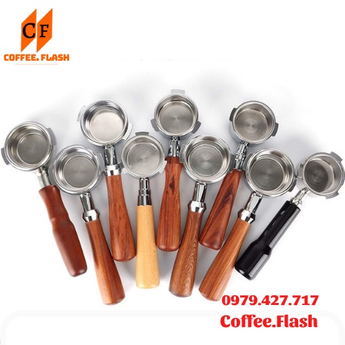 Tay cầm (tay pha) không đáy máy pha cà phê Nouva simonelli, Gemilai, Milesto, Breville...
