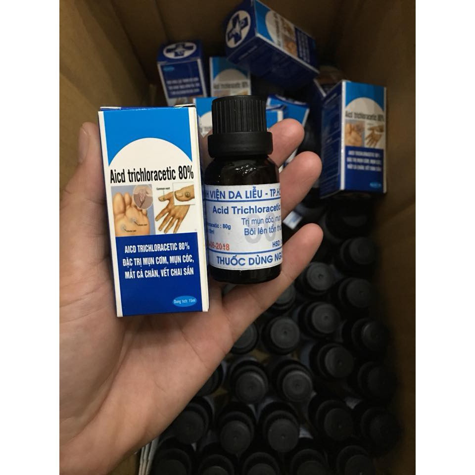 Chấm mụn cóc Acid