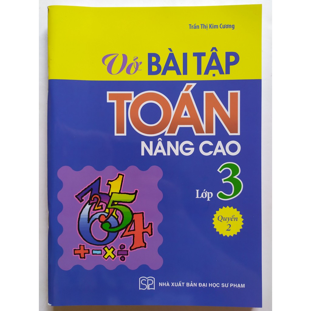 Sách - Vở Bài Tập Toán Nâng Cao Lớp 3 Tập 1+ 2