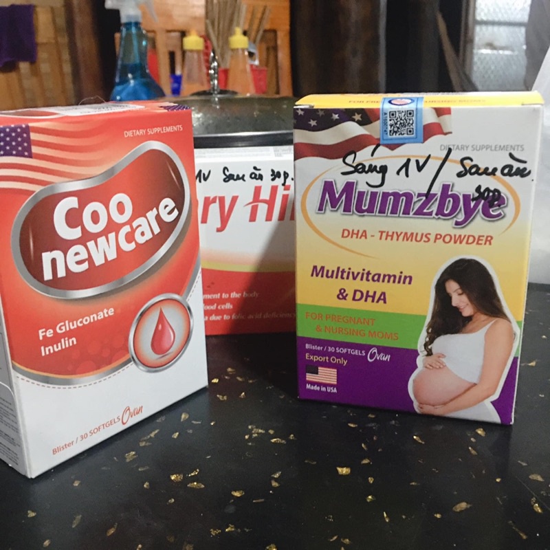Coo newcare- hộp 30 viên, sắt tổng hợp không gây táo bón