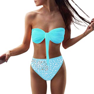 Bikini nâng ngực kim sa lấp lánh