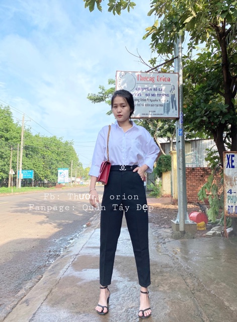 Quần Tây Kiểu MS17 ĐAI CAO- Ảnh chụp thật 100% | BigBuy360 - bigbuy360.vn