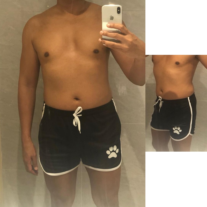 Quần Short Thể Thao Phối Lưới Thoáng Khí Nhanh Khô Thời Trang Mùa Hè Cho Nam