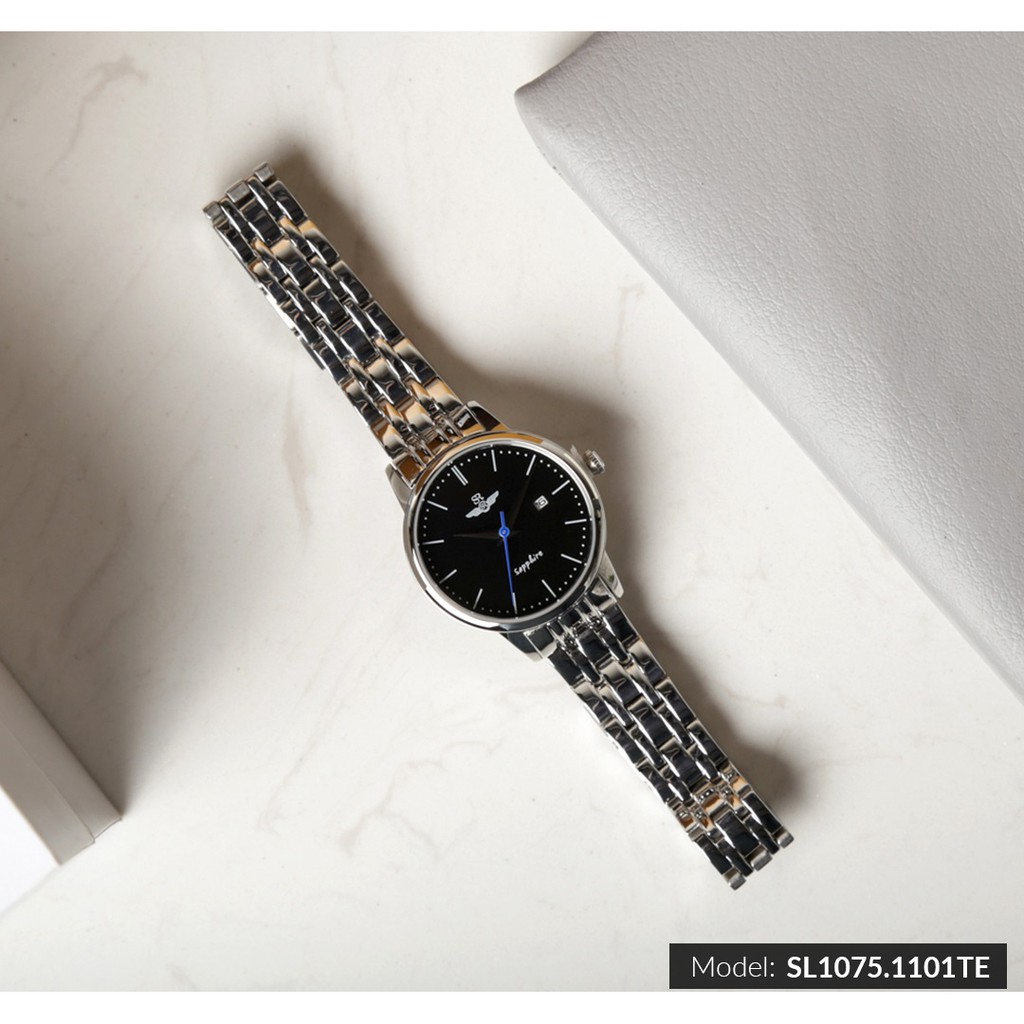 Đồng hồ nữ SR WATCH CHÍNH HÃNG SL1075, dây kim loại