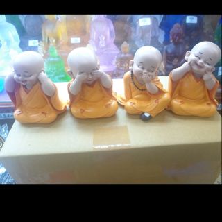 Bộ tượng tứ không lớn 9cm
