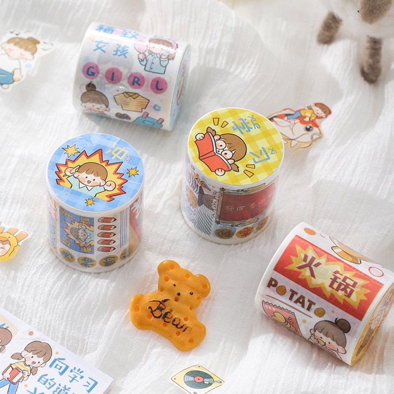 Sticker Dán Trang Trí Sổ Tay Cho Học Sinh