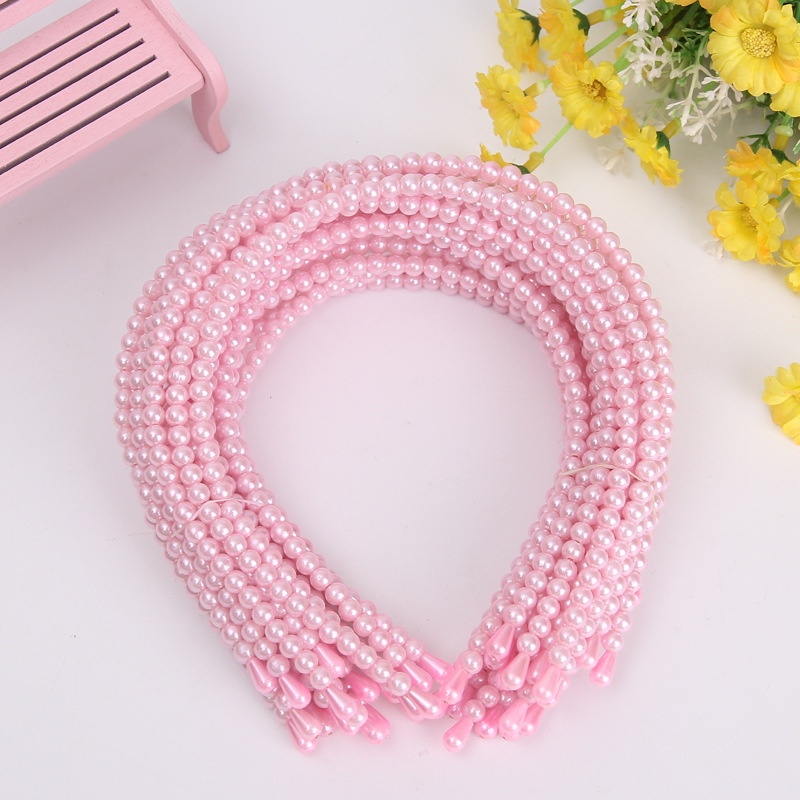 Cài tóc đính ngọc trai thiết kế đáng yêu cho bé gái