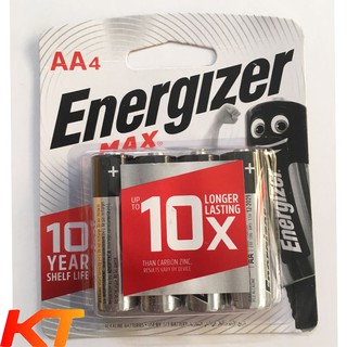 Bộ 4 Pin AA E91 BP4 Energizer MAX alkaline ( chính hãng ).