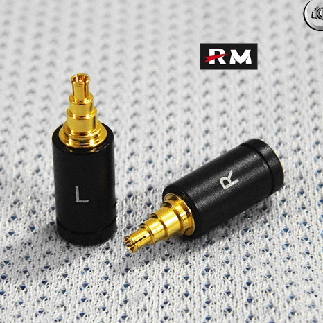 Phù Hợp Đầu Nối Dây Cáp Tai Nghe Bằng Đồng Co Giãn Mạ Vàng Cho Sennheiser IE40PRO IE40