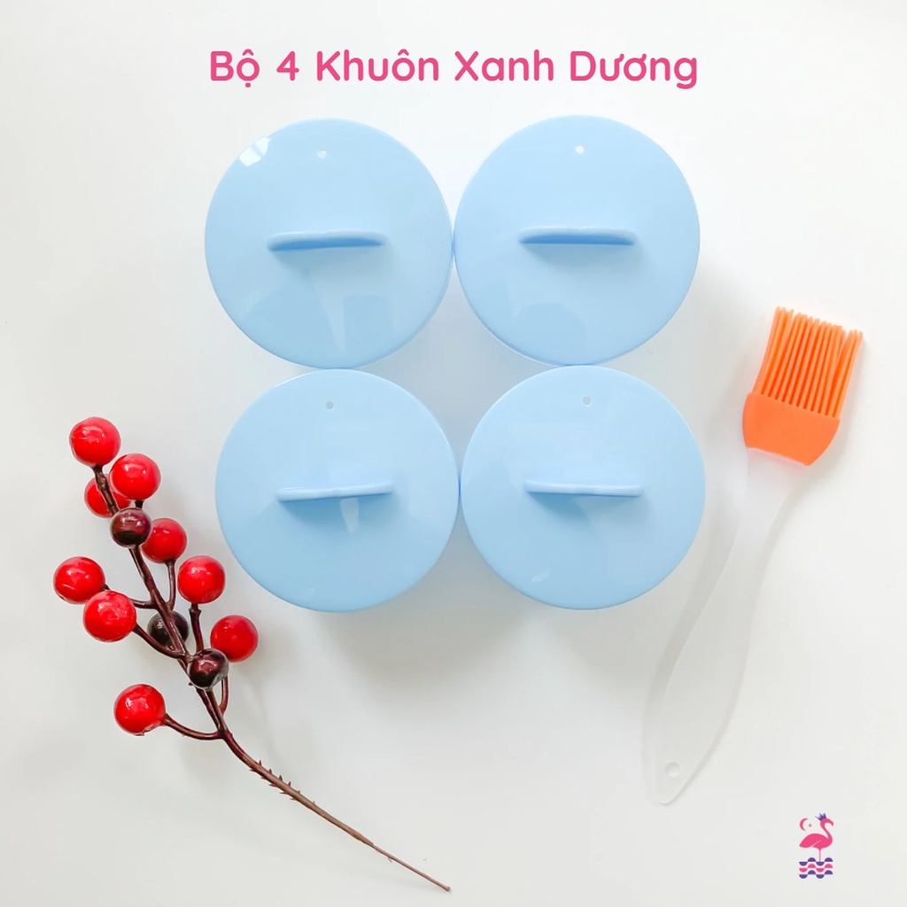 Khuôn Hấp Đồ Ăn Làm Bánh Có Nắp Cho Bé Ấm Baby Nhiều Hình Ngộ Nghĩnh Từ Nhựa PP An Toàn Không Gây Hại Ấm Gift Decor