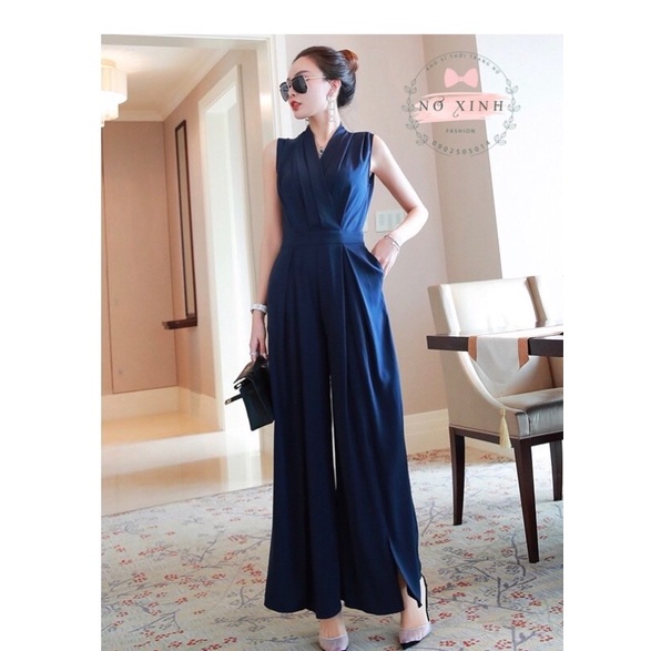 Jumpsuit Nữ Hàn Quốc Ống Rộng Cao Cấp Có Size M-L-XL-XXL (có ảnh+video thật) | BigBuy360 - bigbuy360.vn