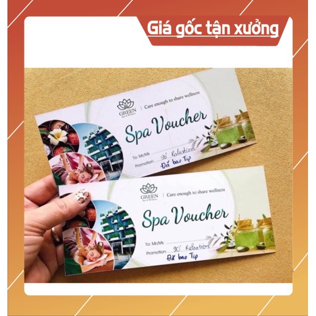 Thiết kế in ấn danh thiếp thẻ liệu trình - thẻ tích điểm