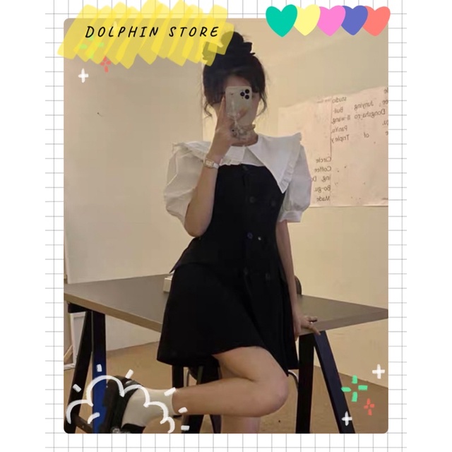 BIGSIZE Đầm đen bigsize