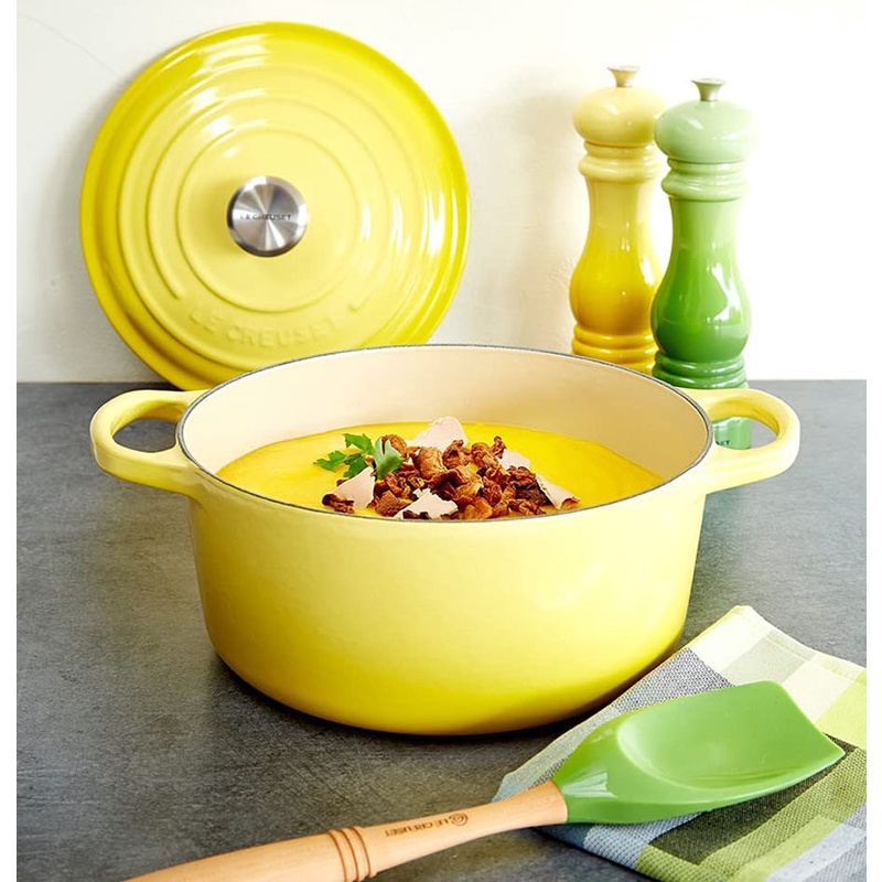 Nồi gang Le Creuset Brater rund Evo 20cm nhiều màu [Hàng Đức chính hãng]