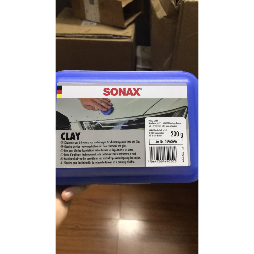 Đất Sét Tẩy Bụi Sơn SONAX 450205 - 200g  - Otocare247